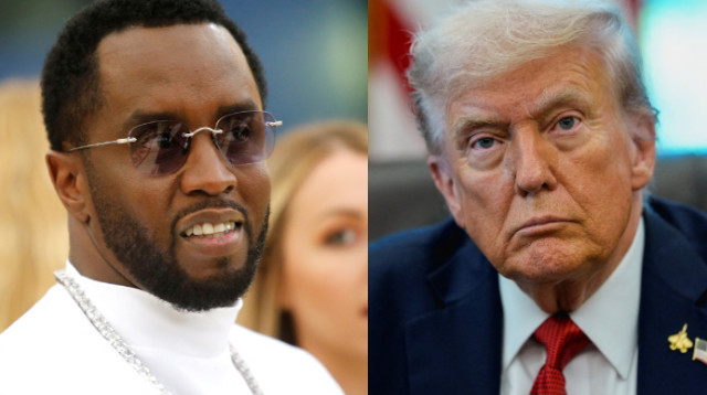 שון "דידי" קומבס ודונלד טראמפ (צילום: רויטרס)