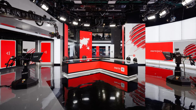 אולפן כאן 11 החדש (צילום: כאן 11)