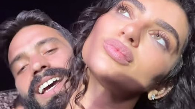 פרידה עוזיאל ובן זוגה (צילום: צילום מסך אינסטגרם)