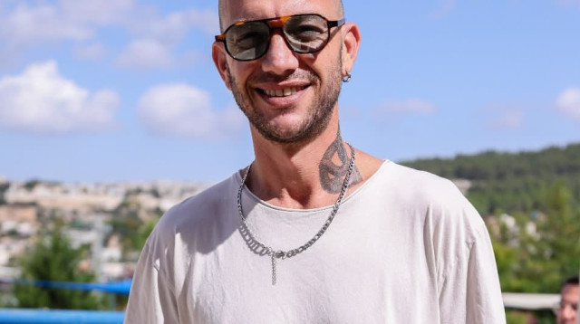 עוז זהבי בהשקה של הסדרה "נוטוק" (צילום: אורטל דהן זיו)