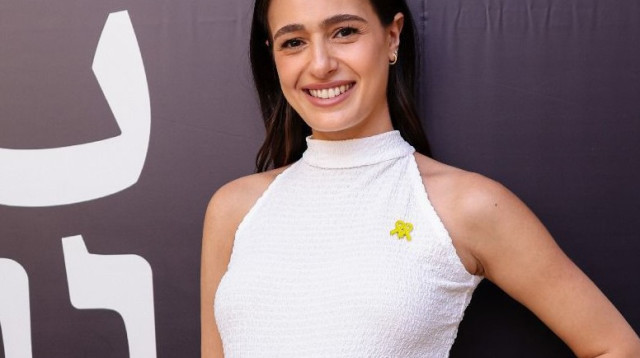 לוסי איוב בהשקת הסדרה "נוטוק" (צילום: אורטל דהן זיו)