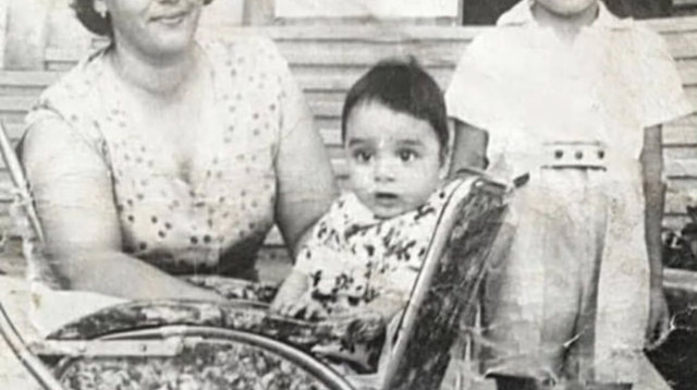 מי בתמונה? (הילד האמצעי) (צילום: פרטי)