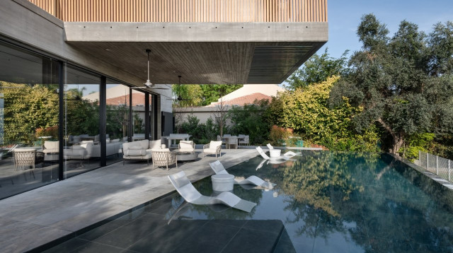 בריכה - חברת פלגים, ישראלביץ אדריכלים (צילום: עודד סמדר)