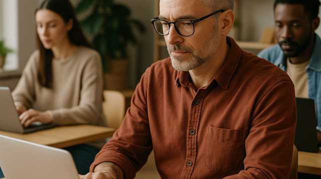מעבר למודל עבודה היברידית (צילום: מעריב אונליין)