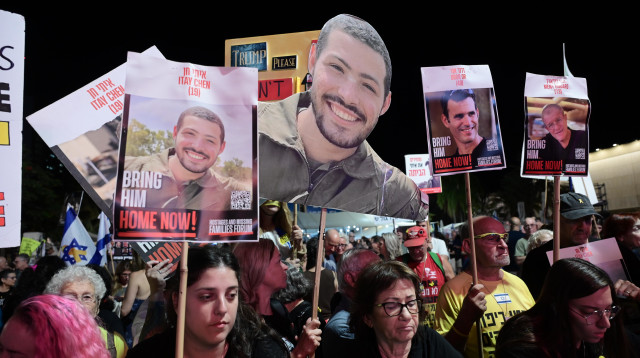 העצרת השבועית בכיכר החטופים  (צילום: אבשלום ששוני)