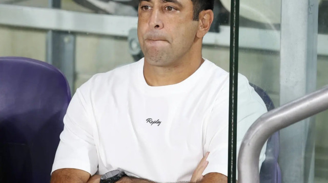 מאמן הפועל תל אביב אליניב ברדה (צילום: דני מרון)