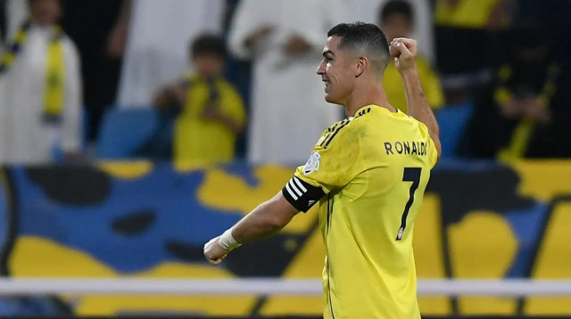 שחקן אל נאסר כריסטיאנו רונאלדו (צילום: רויטרס)