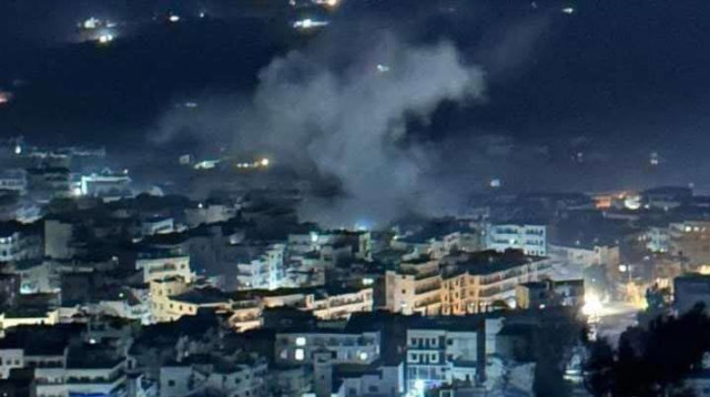 תקיפה בעיר ג'בלה שבסוריה (צילום: מתוך רשתות לפי סעיף 27 א על פי זכויות יוצרים)