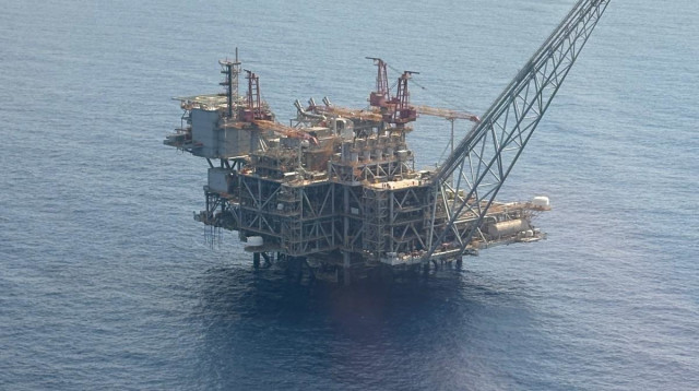 אסדת לוויתן. ייצוא הגז למצרים נאמד בכ-35 מיליארד דולר (צילום: יהודה שרוני)