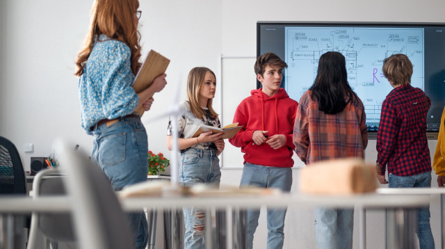 כיתה בבית ספר (צילום: שאטרסטוק)