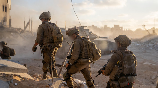 כוחות צה"ל ברצועת עזה (צילום: דובר צה"ל)