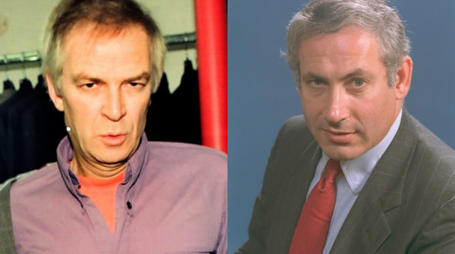 בנימין נתניהו, אריק איינשטיין (צילום: ראובן קסטרו, לע"מ)