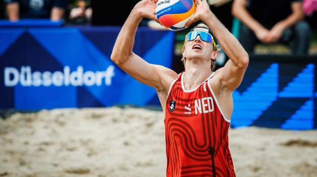 סטיבן ואן דה ולדה, שחקן כדורעף חופים הולנדי שהורשע באונס קטינה (צילום: GettyImages, Soccrates Images)