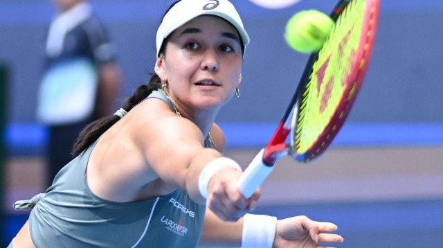 הטניסאית הגרמנייה אווה ליס (צילום: GettyImages, Yanshan Zhang)