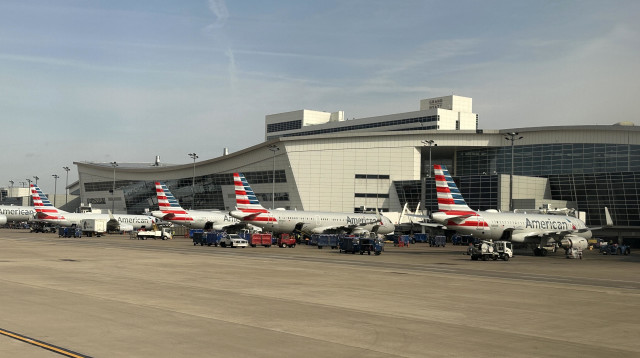 שדה תעופה בדאלאס, טקסס (צילום: רויטרס,Image of Sport/Sipa USA)