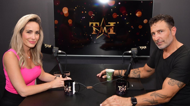 שרון שואן ומיקי לוין (צילום: אבשלום שושני)