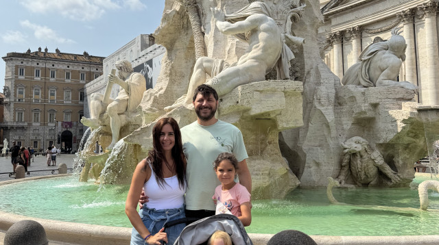 מזרקת טרווי ברומא (צילום: נופר רונן)