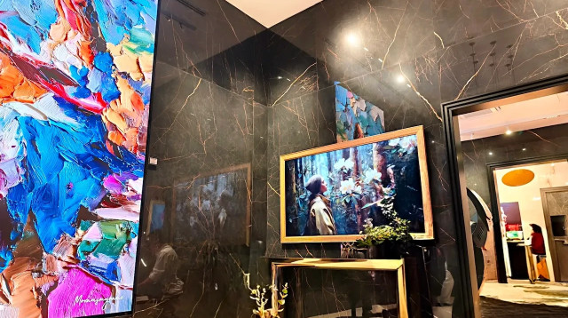 אולם התצוגה Samsung Concept Home (צילום: צחי הופמן)