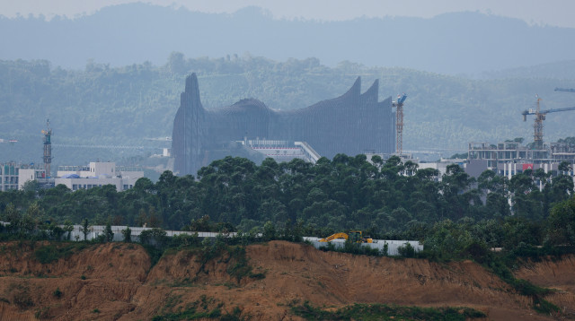 נוסאנטארה, עיר הבירה החדשה של אינדונזיה (צילום: REUTERS/Willy Kurniawan)