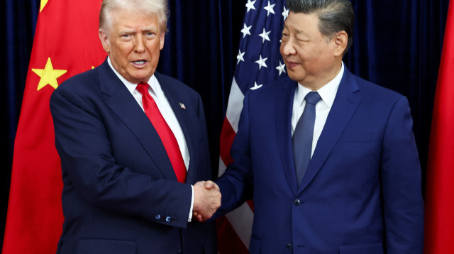 שי ג'ינפינג, דונלד טראמפ (צילום: רויטרס)