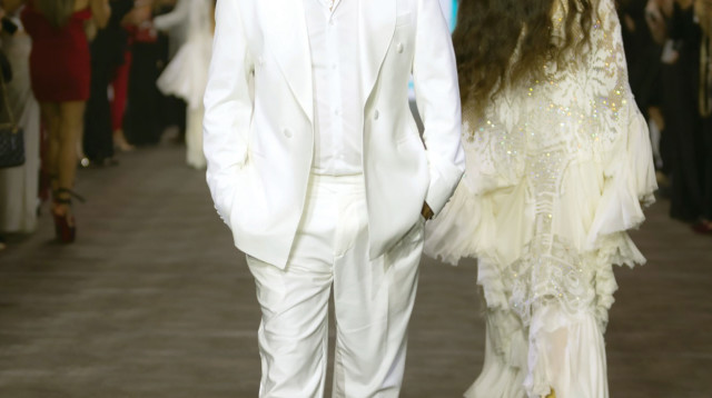 אלי שרעבי בתצוגת עד החטוף האחרון (צילום: עמרי רוזנגרט)