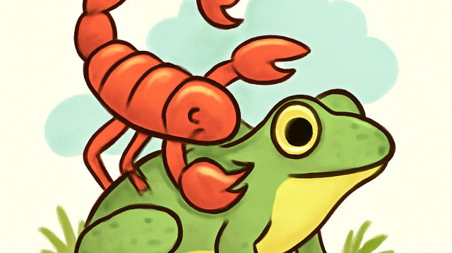  העקרב והצפרדע (צילום: מעריב אונליין)