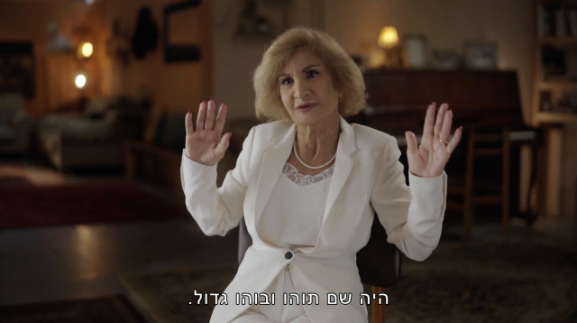 עדנה חלבני בתוכנית "המקור" של רביב דרוקר בערוץ 13 (צילום: צילום מסך ערוץ 13)