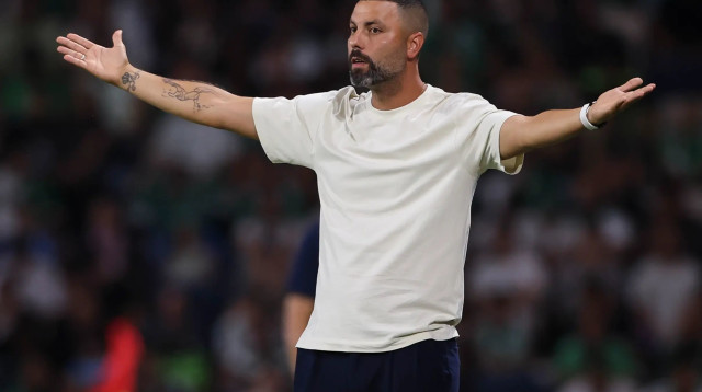 גל אראל, מאמן הפועל חיפה (צילום: מאור אלקסלסי)