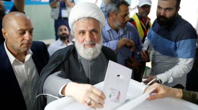 נעים קאסם (צילום: REUTERS/Mohamed Azakir)