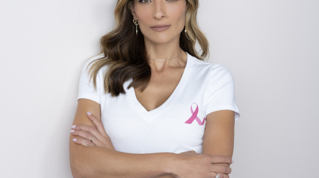 אילנית לוי בקמפיין מודעות לסרטן השד של גולברי (צילום: שי יחזקאל)