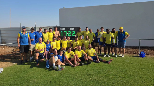 מכבי תל אביב רוגבי (צילום: אתר רשמי, באדיבות מכבי תל אביב)