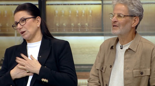 רותי ברודו ואייל שני (צילום: צילום מסך קשת 12)