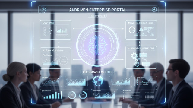 הפורטל הארגוני החכם: המוח המרכזי של החברה (צילום: יחצ)