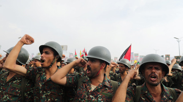 חות'ים (צילום: REUTERS/Khaled Abdullah)