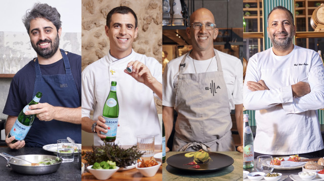 שולחן השף של סן פלגרינו  (צילום: שוקה כהן)