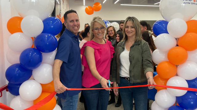 השקת מוקד ישראייר בשדרות  (צילום: יח"צ)