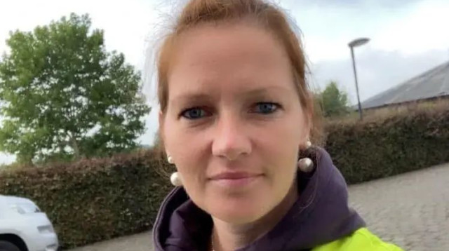 סינדי מורבאן,  אלופת צרפת לשעבר באופני מסלול (צילום: צילום מסך, טוויטר)