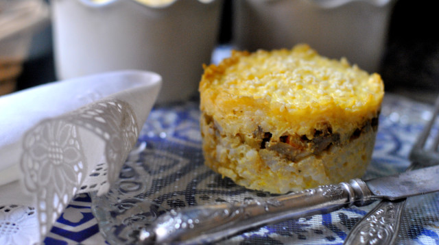 פשטידת פטריות (צילום: פסקל פרץ-רובין)