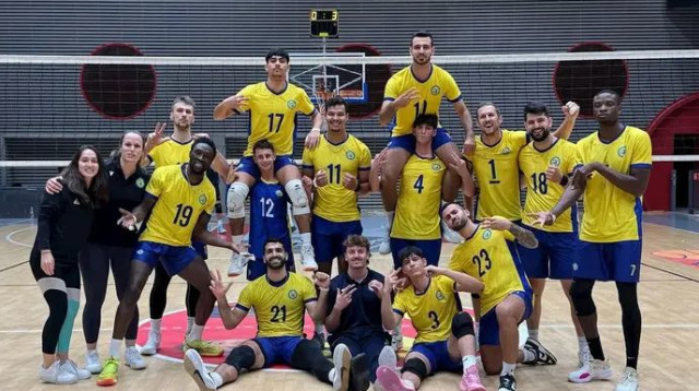 מכבי אשדוד חוגגת ניצחון בכורה (צילום: אתר רשמי, באדיבות מכבי אשדוד)