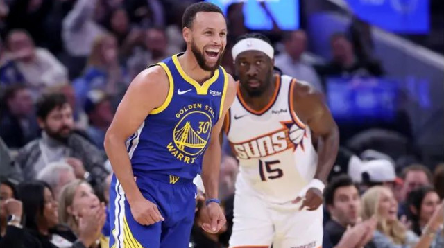 עוד חגיגה ביתית. הווריירס (צילום: GettyImages)