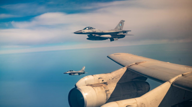 תרגיל משותף בין חיל האוויר הישראלי לחיל האוויר היווני (צילום: דובר צה"ל)