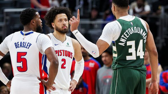 יאניס אנטטוקומפו, קייד קאנינגהאם, מאליק ביזלי (צילום: Gettyimages)