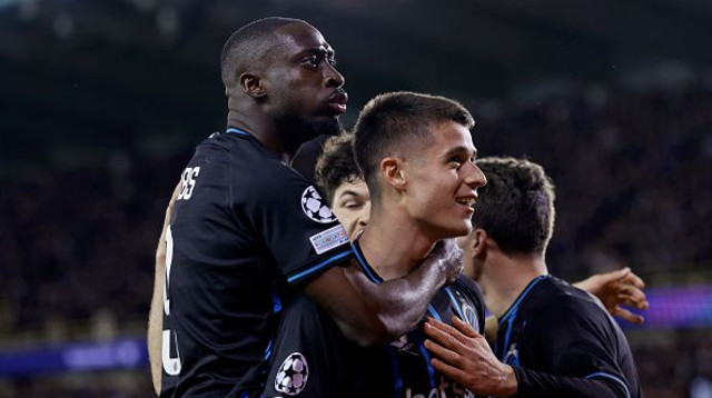 קרלוס פורבס חוגג צמד מול ברצלונה (צילום: Soccrates Images / Contributor)