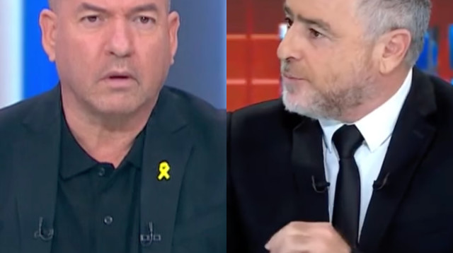 שמעון ריקלין, אייל ברקוביץ' (צילום: צילום מסך)