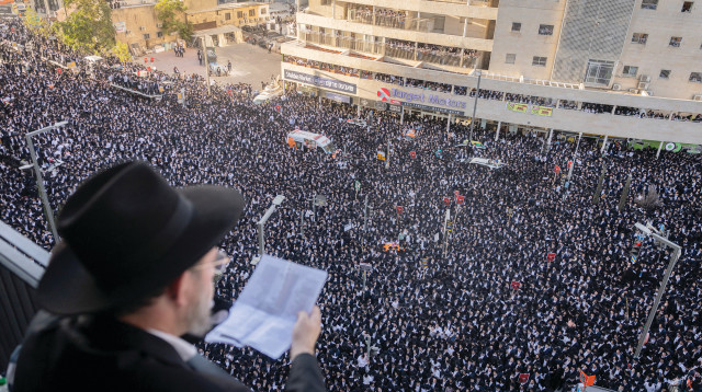 הפגנת גיוס החרדים (צילום: חיים גולדברג פלאש 90)