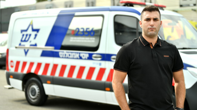 אילון שפרבר, מנכ"ל יוסי אמבולנס (צילום: קסטרו)