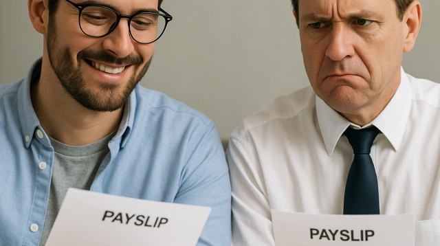 פערי שכר של פי חמישה  (צילום: מעריב אונליין)