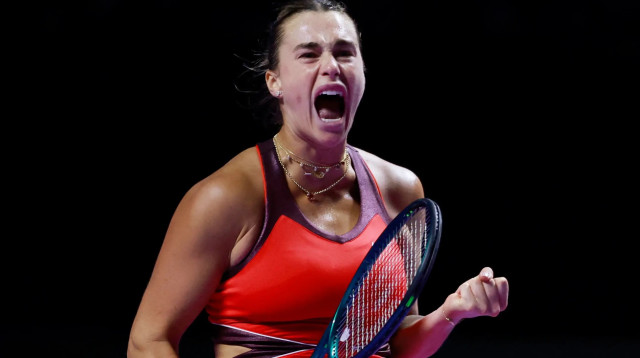 ארינה סבאלנקה טניסאית בלארוסית (צילום: רויטרס)