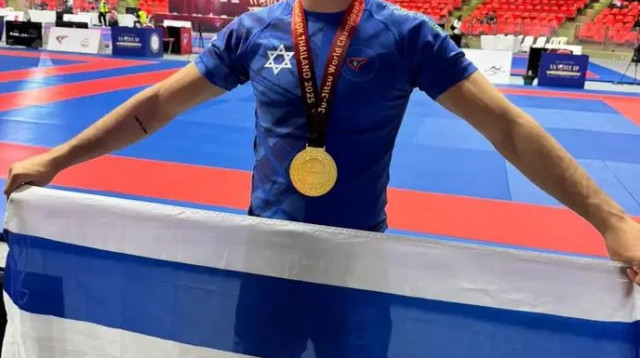 גאווה ישראלית. עמרי חביב (צילום: יח"צ - חד פעמי, חיים גוזלי)