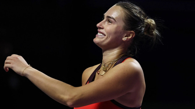 ארינה סבאלנקה טניסאית בלארוסית (צילום: רויטרס)